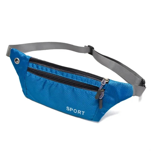 Adjustable Fanny Pack Running Waist Bags with Zippered