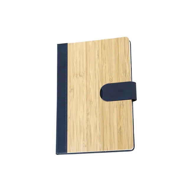 Eco-Friendly Bamboo Magnetic Buckle Notebook