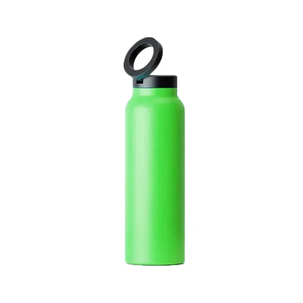 24oz Stainless Steel Water Bottle with Magnetic Phone Holder