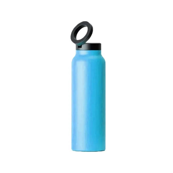 24oz Stainless Steel Water Bottle with Magnetic Phone Holder