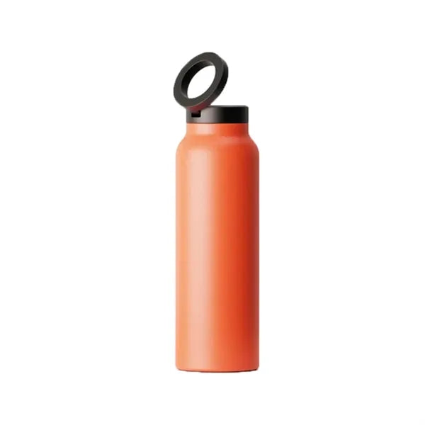 24oz Stainless Steel Water Bottle with Magnetic Phone Holder