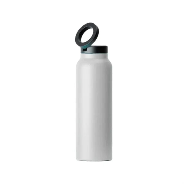 24oz Stainless Steel Water Bottle with Magnetic Phone Holder