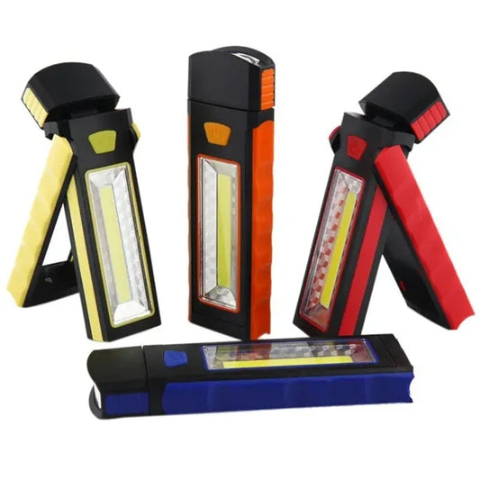 Working Light With Magnet Rotating Hook COB Car Inspection
