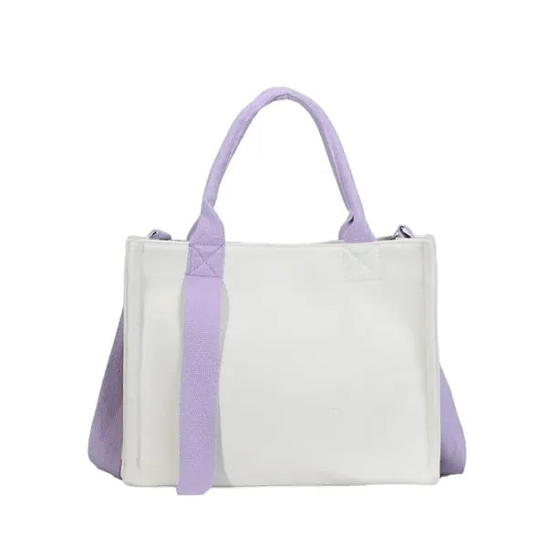 Canvas Tote Bag with Shoulder Strap
