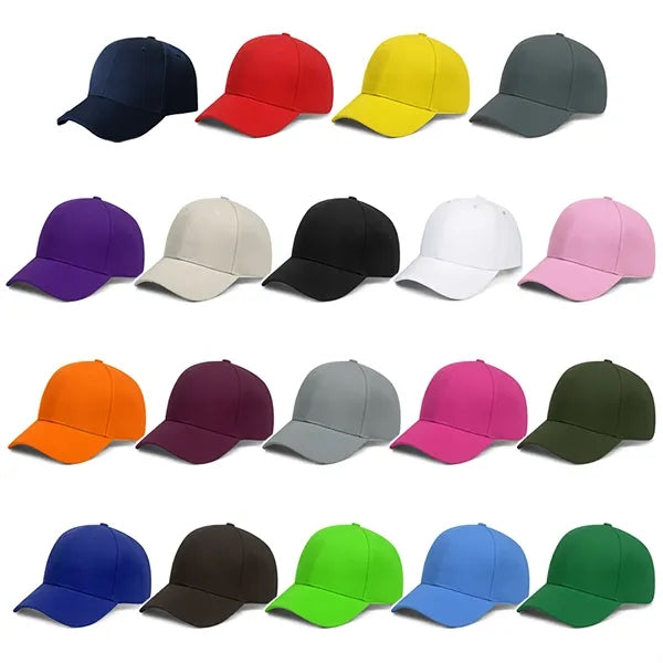 6 Panel Mid Profile Baseball Cap