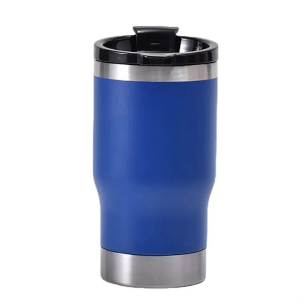 14oz Insulated Stainless Steel Can Cooler with Bottle Opener
