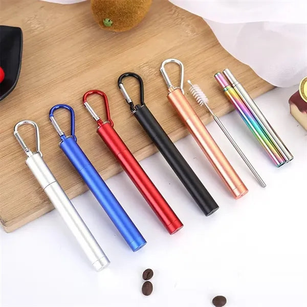 Collapsible Stainless Steel Drinking Straw
