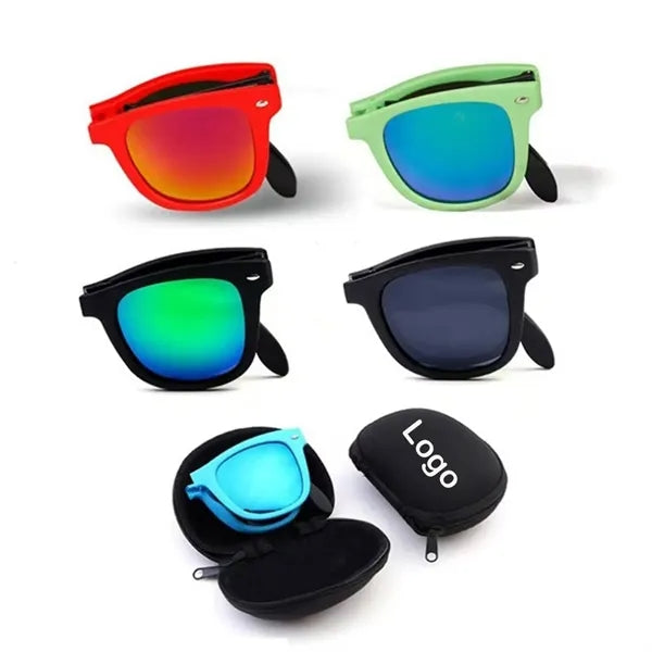 Folding Sunglasses with Case