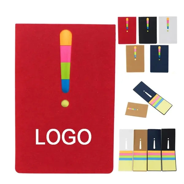 Eco Exclamation Mark Sticky Flags
