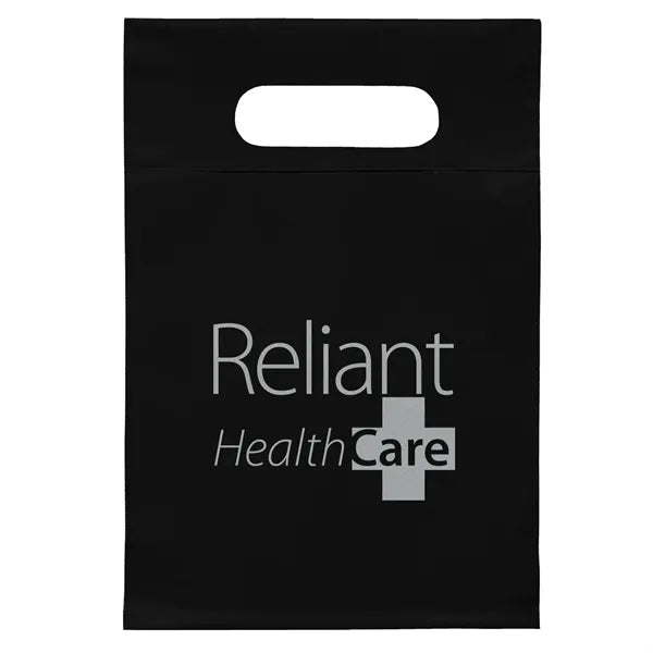 7W x 10 1/2H Die Cut Handle Bag - Flexo Ink Print