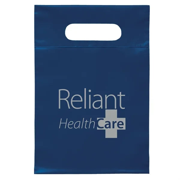 7W x 10 1/2H Die Cut Handle Bag - Flexo Ink Print
