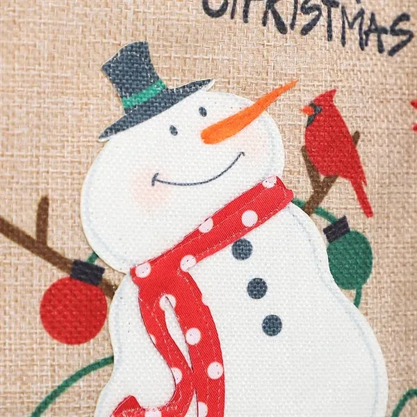 Promo Top seller OEM Christmas Jute Bag