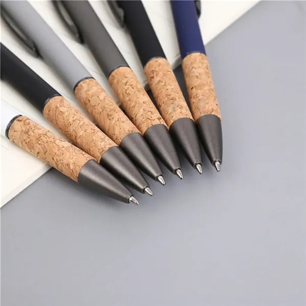 Cork Metal Stylus Pen Eco-friendly Ballpoint