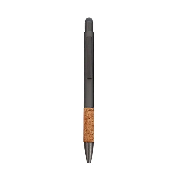 Cork Metal Stylus Pen Eco-friendly Ballpoint
