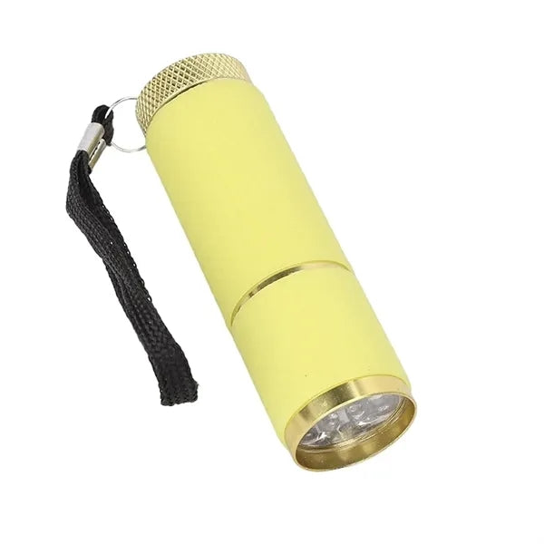 9 LED Portable Aluminum Flashlight
