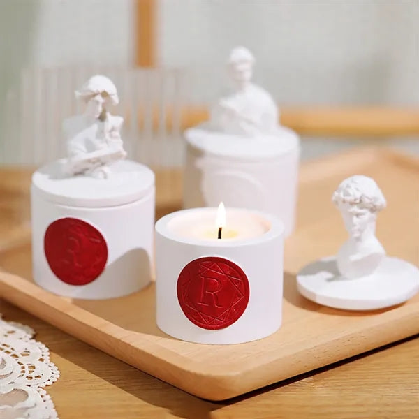 Greek Statue Scented Candles Aromatherapy Gifts
