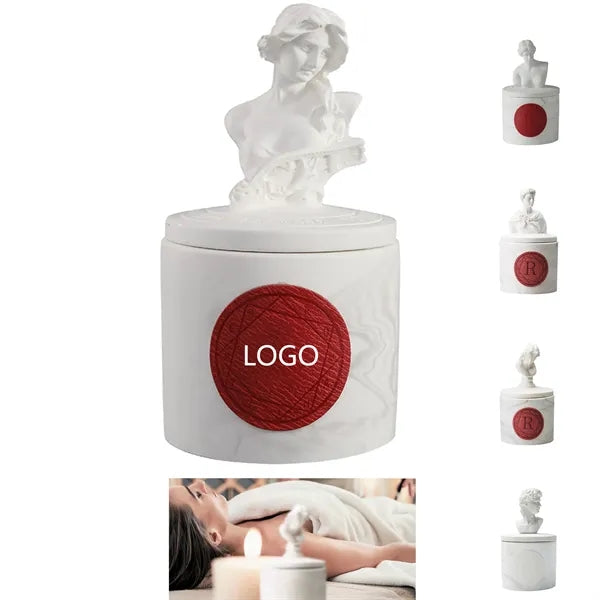 Greek Statue Scented Candles Aromatherapy Gifts