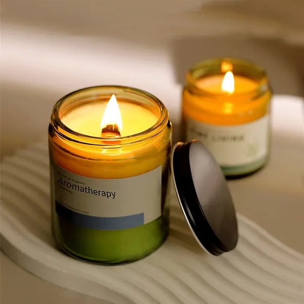 Eco-friendly Aromatherapy Soy Wax Candles Thanks Gifts