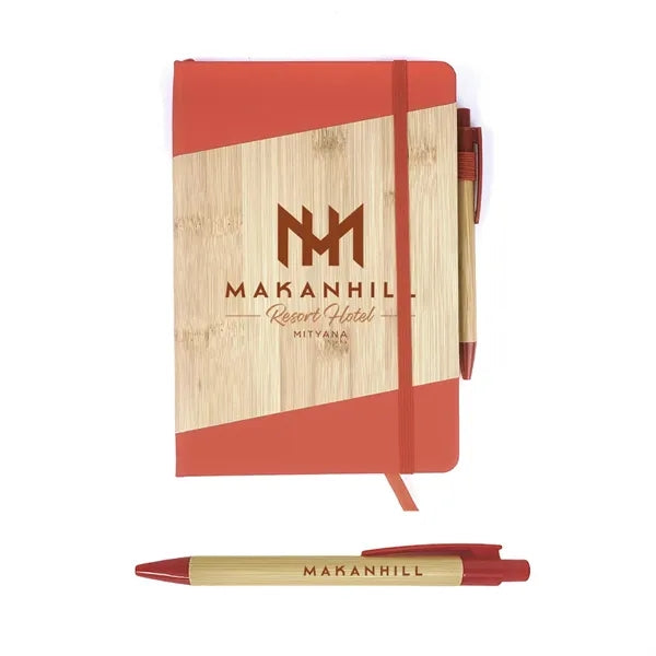 Bamboo Notebook Set