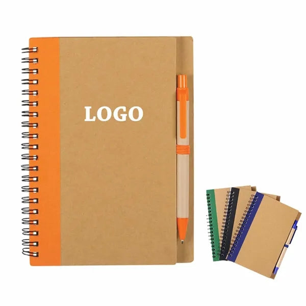 Spiral Notebooks with Pens
