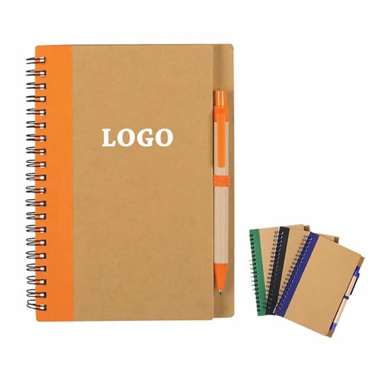 Spiral Notebooks with Pens