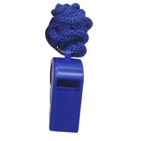 Colorful Emergency Whistle with Lanyard