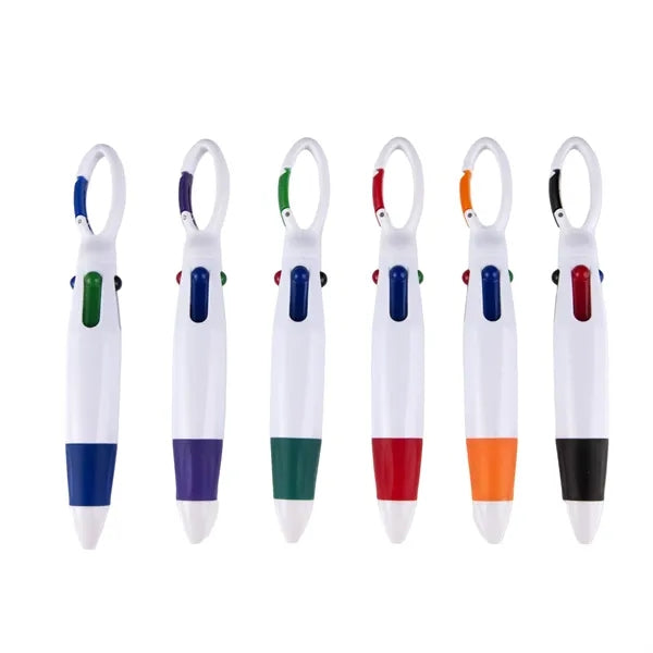 Multi-Color Carabiner Ballpoint Pen