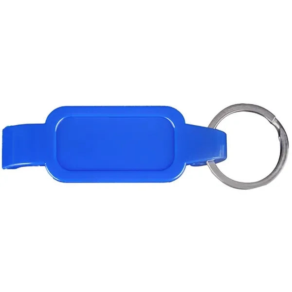 Plastic Bottle Opener with Key Chain