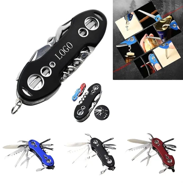 13-In-1 Multitool Pocket Knife