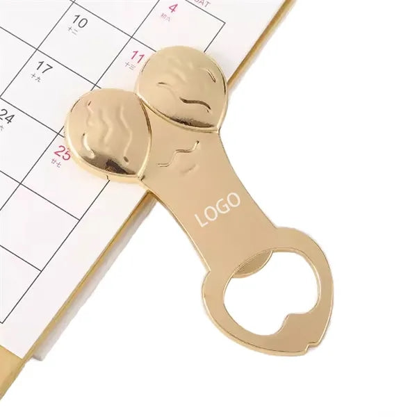 Zinc Alloy Penis Bottle Opener