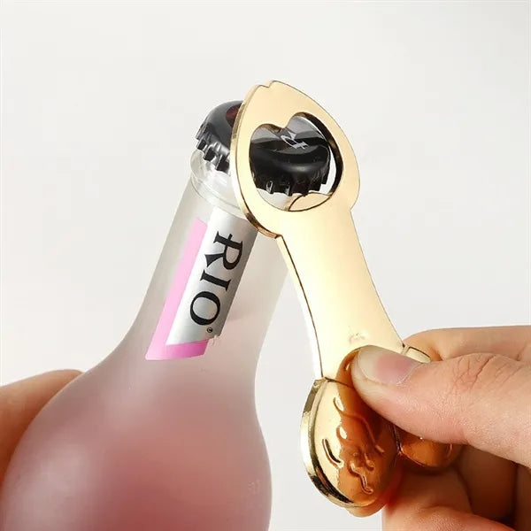 Zinc Alloy Penis Bottle Opener