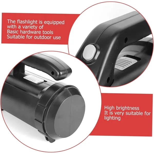 Household Emergency Preparedness Tool Set with Flashlight
