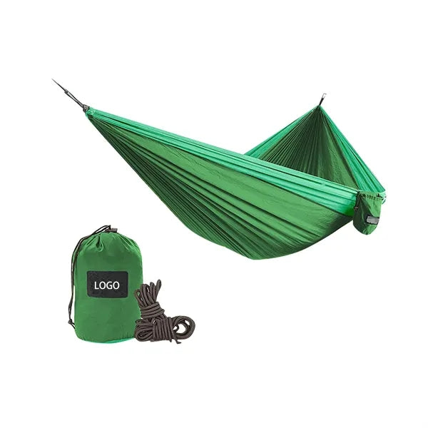 Outdoor Single Parachute Cloth Hammock Nylon Extended Swing