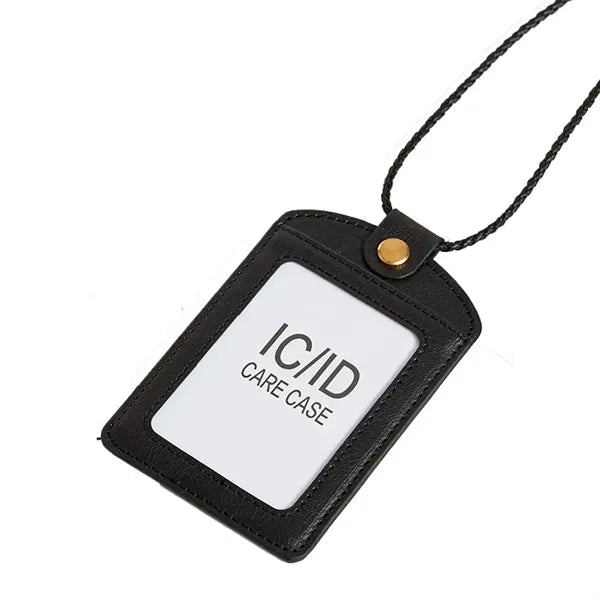 Logo PU ID Holder