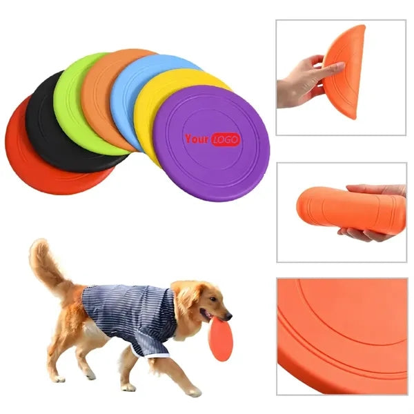 TPR Flying Disc Dog Training and Interaction Toy