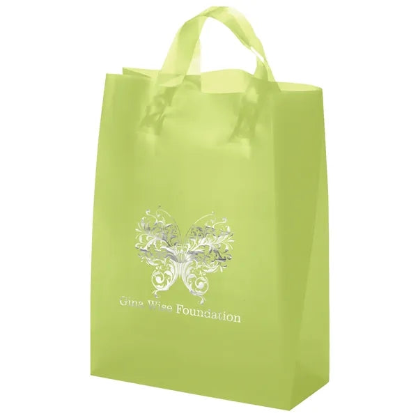 Zeus Frosted Brite Shopper - Foil Print