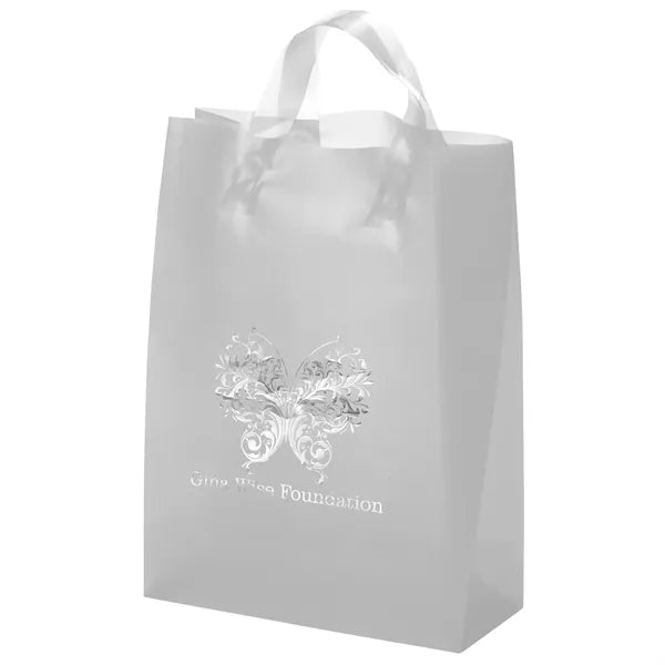 Zeus Frosted Brite Shopper - Foil Print
