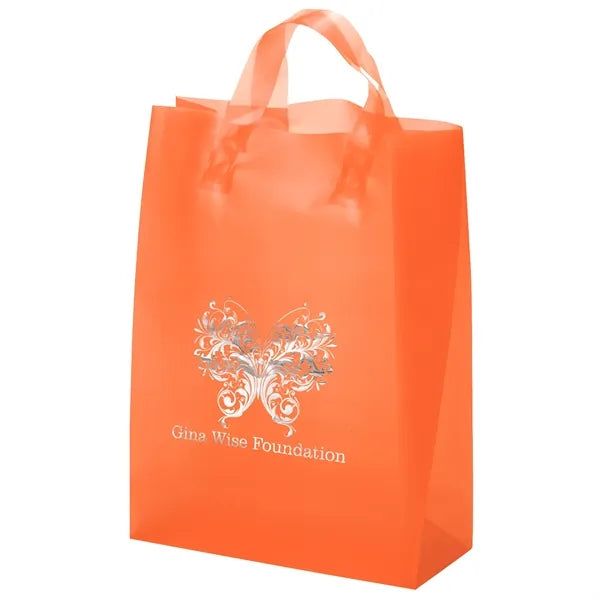 Zeus Frosted Brite Shopper - Foil Print