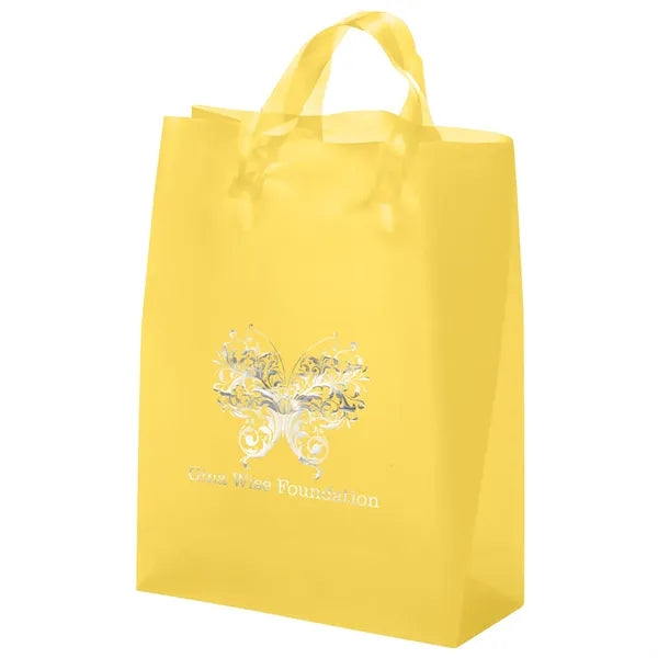 Zeus Frosted Brite Shopper - Foil Print