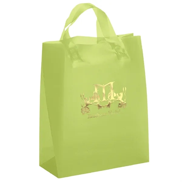Hercules Frosted Brite Shopper - Foil Print