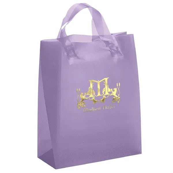 Hercules Frosted Brite Shopper - Foil Print