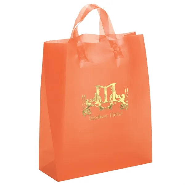 Hercules Frosted Brite Shopper - Foil Print