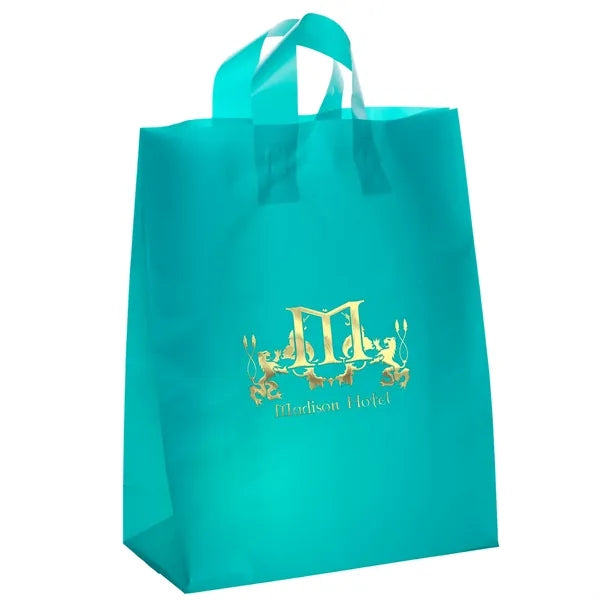 Hercules Frosted Brite Shopper - Foil Print