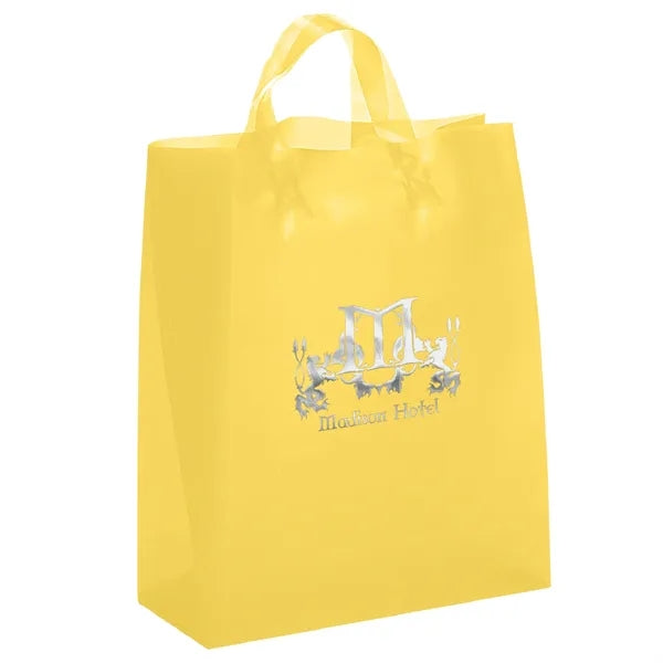 Hercules Frosted Brite Shopper - Foil Print