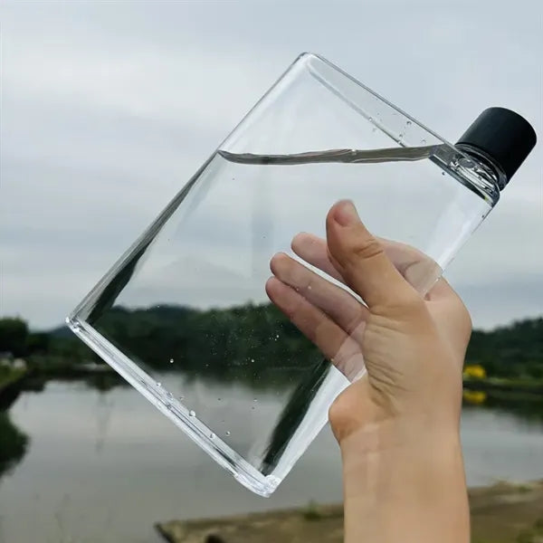 14 oz Flat Water Bottle
