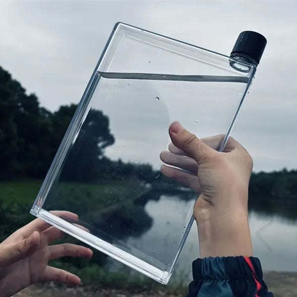 14 oz Flat Water Bottle