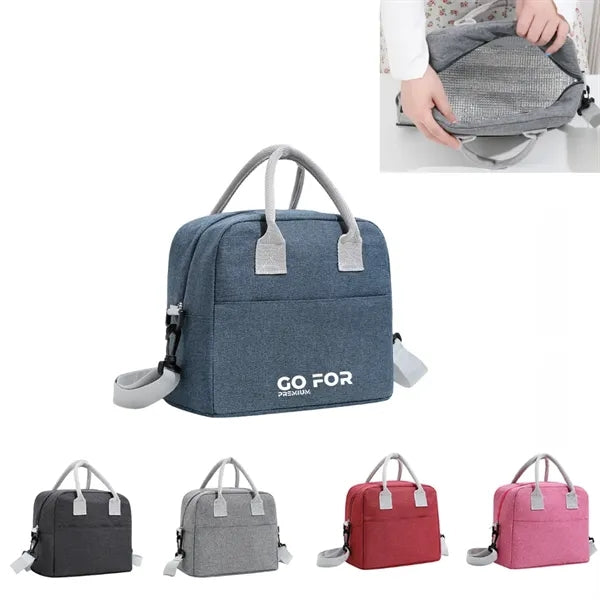 Large Aluminum Foil Thickened Insulation Cooler lunch Bag