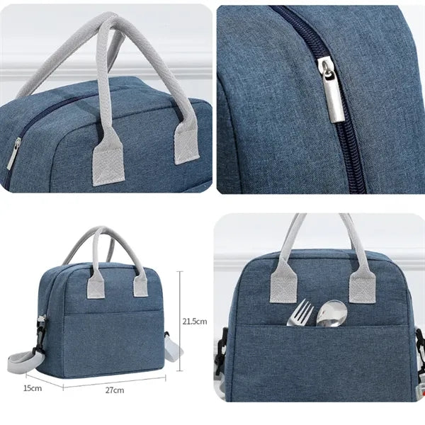 Large Aluminum Foil Thickened Insulation Cooler lunch Bag