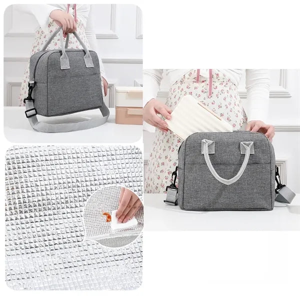 Large Aluminum Foil Thickened Insulation Cooler lunch Bag