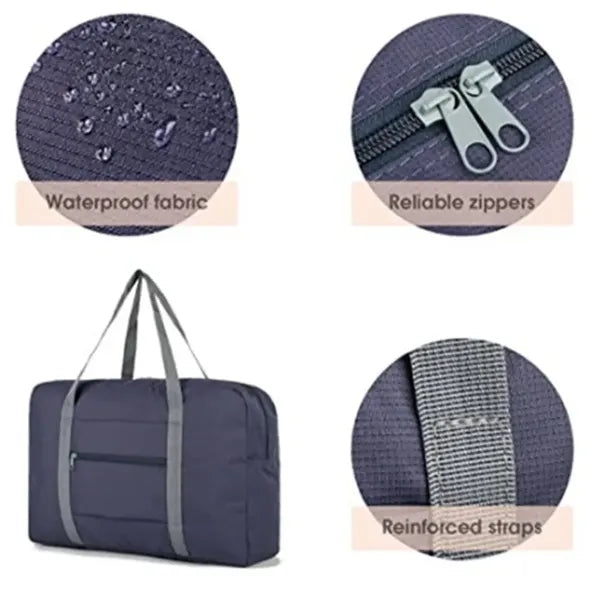 Foldable Travel Duffel Bag Tote Carry on Overnight